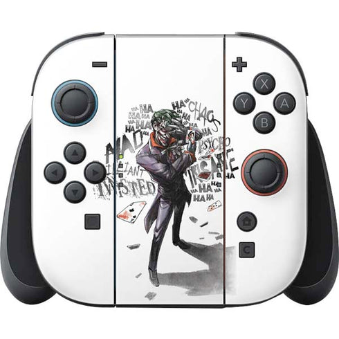 DC Comics The Joker Brilliantly Twisted Nintendo Skins