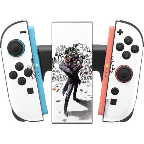 DC Comics The Joker Brilliantly Twisted Nintendo Switch 2 (2025) Joy-Con Controller Skin