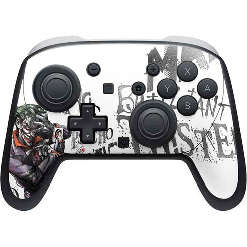 DC Comics The Joker Brilliantly Twisted Nintendo Skins