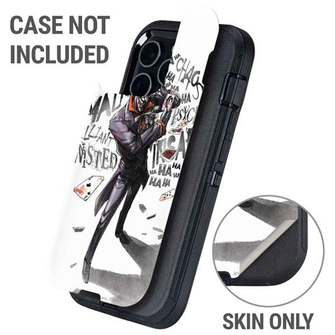 DC Comics The Joker Brilliantly Twisted Otterbox Defender iPhone Skin