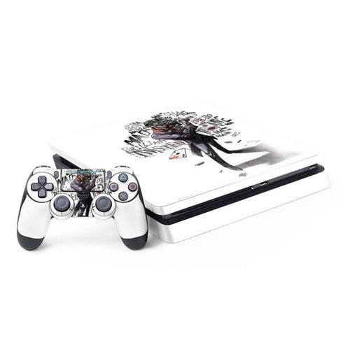 DC Comics The Joker Brilliantly Twisted PlayStation PS4 Skins