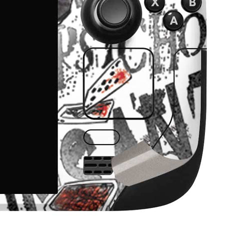 DC Comics The Joker Brilliantly Twisted Steam Deck Handheld Gaming Computer OLED Skin