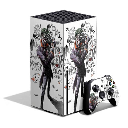DC Comics The Joker Brilliantly Twisted Xbox Series X Bundle Skin