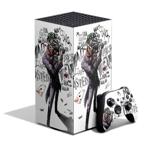 DC Comics The Joker Brilliantly Twisted XBox Series X Digital Edition Bundle Skin