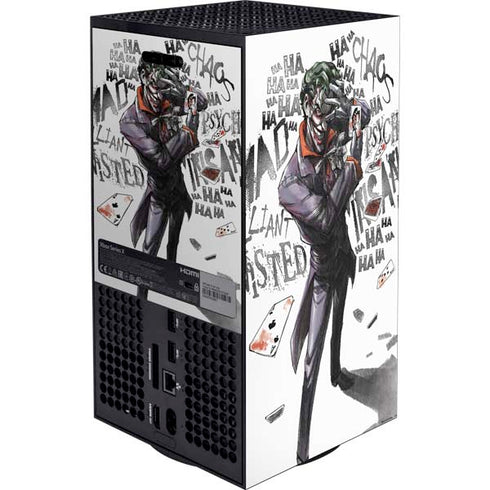 DC Comics The Joker Brilliantly Twisted XBox Series X Digital Edition Bundle Skin