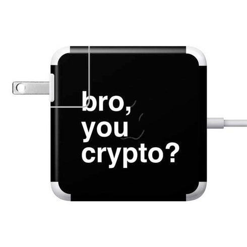 Bro You Crypto 85W Power Adapter (15 and 17 inch MacBook Pro Charger) Skin