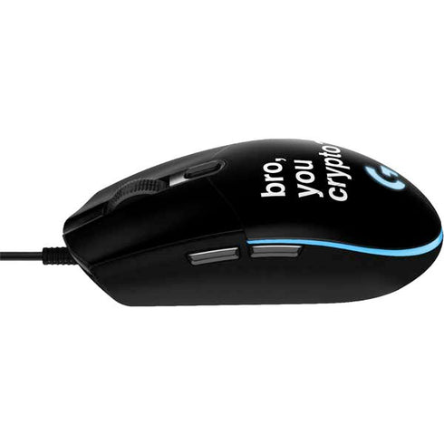 Bro You Crypto G203 Prodigy RGB Wired Gaming Mouse Skin
