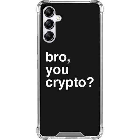Bro You Crypto Gabb Phone 4 Clear Case