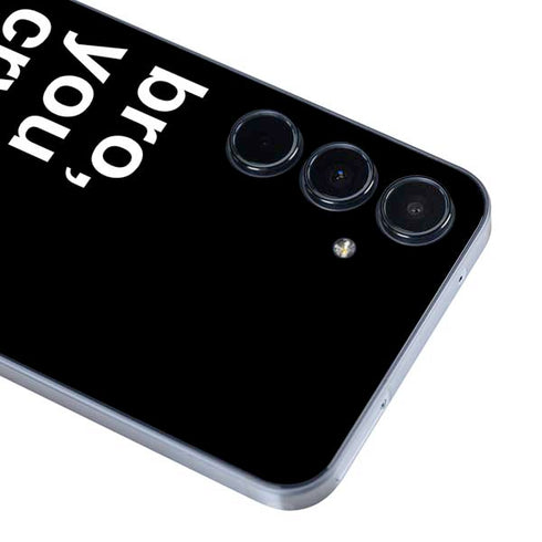Bro You Crypto Galaxy A36 5G Skin