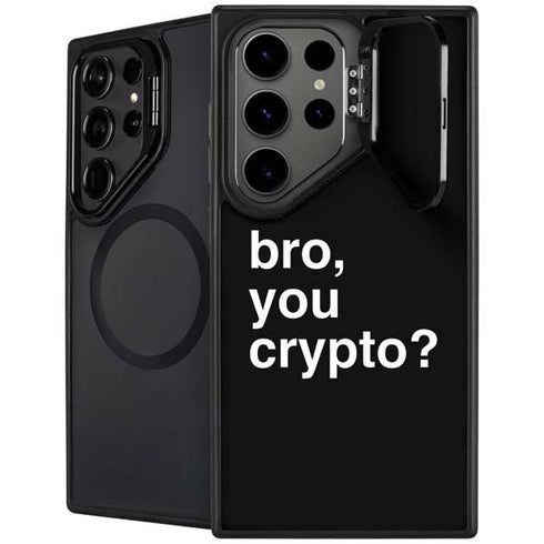 Bro You Crypto Galaxy S24 Ultra Kickstand Case