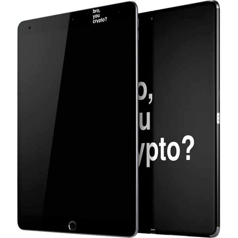 Bro You Crypto iPad Skins