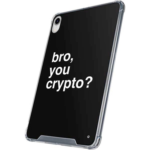Bro You Crypto iPad 11th Gen (2025) Clear Case