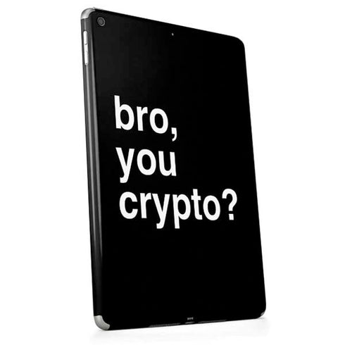 Bro You Crypto Apple iPad Skin