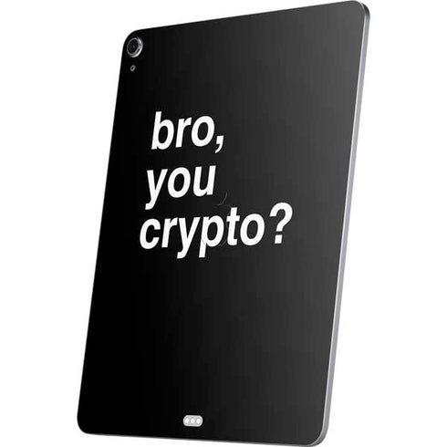 Bro You Crypto Apple iPad Air Skin