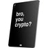 Bro You Crypto Apple iPad Air Skin
