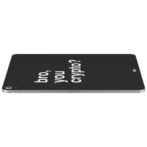 Bro You Crypto Apple iPad Air Skin