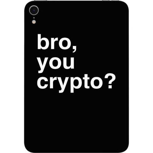 Bro You Crypto Apple iPad Mini Skin