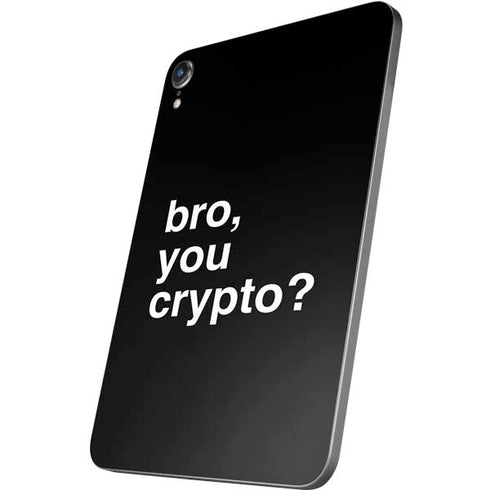 Bro You Crypto Apple iPad Mini Skin