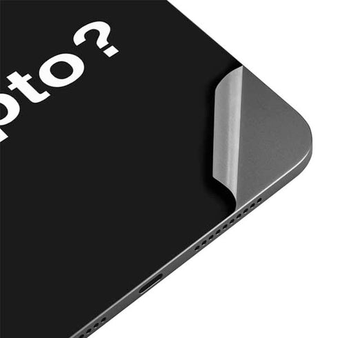 Bro You Crypto Apple iPad Mini Skin