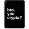 Bro You Crypto Apple iPad Pro Skin