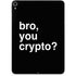 Bro You Crypto Apple iPad Pro Skin