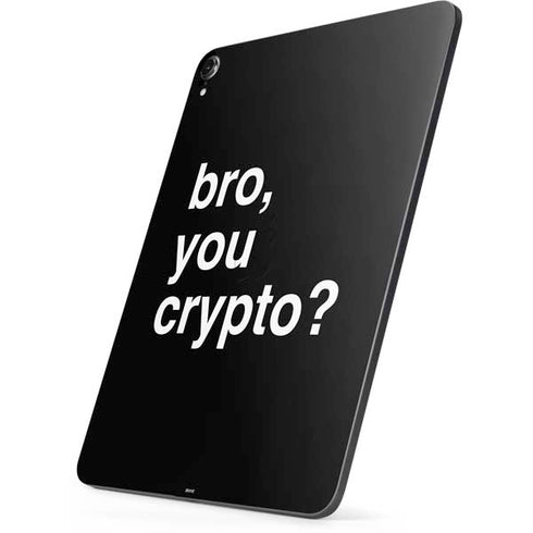 Bro You Crypto Apple iPad Pro Skin