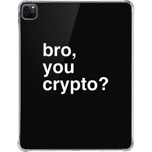Bro You Crypto iPad Pro 11in (2024) Clear Case