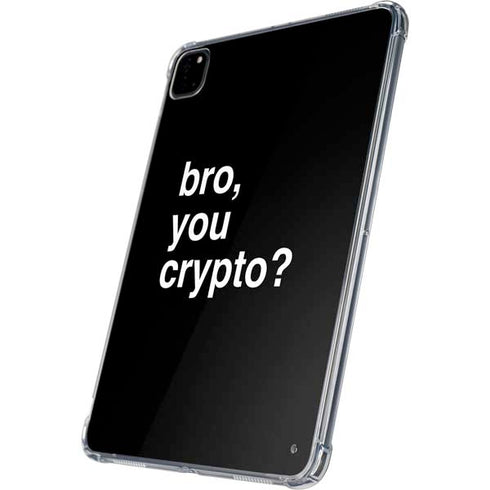 Bro You Crypto iPad Pro 11in (2024) Clear Case