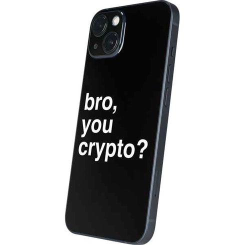 Bro You Crypto iPhone 15 Skin