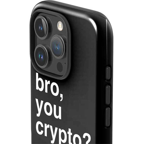 Bro You Crypto iPhone 16 Pro Impact Case