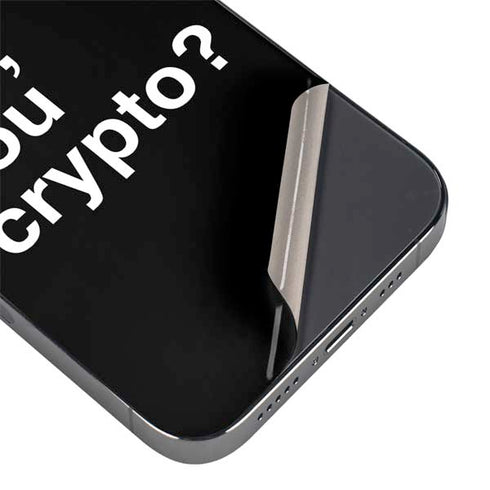 Bro You Crypto iPhone 16 Pro Skin