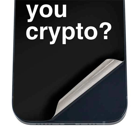 Bro You Crypto iPhone 16 Skin