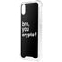 Bro You Crypto iPhone XS Clear Case