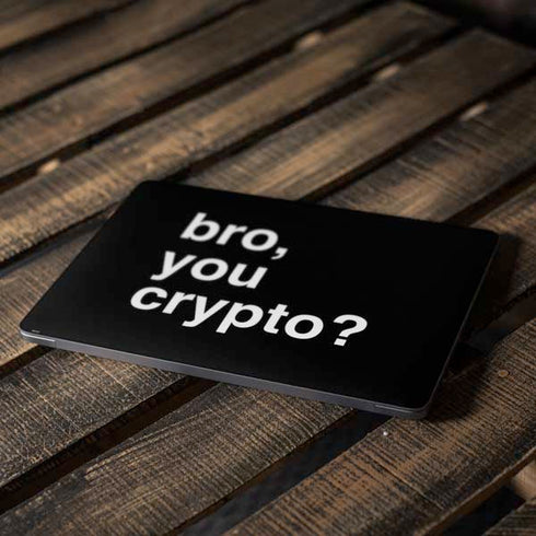 Bro You Crypto Apple MacBook Air Skin