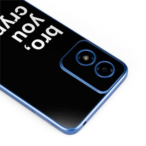 Bro You Crypto Moto G Play 4G (2024) Skin