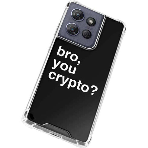 Bro You Crypto Moto G Stylus 5G (2025) Clear Case