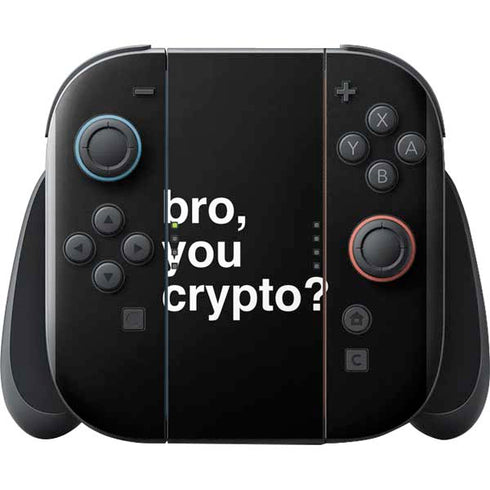 Bro You Crypto Nintendo Switch 2 (2025) with Joy-Con Skin