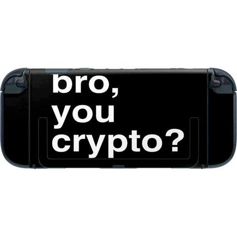 Bro You Crypto Nintendo Switch 2 (2025) with Joy-Con Skin