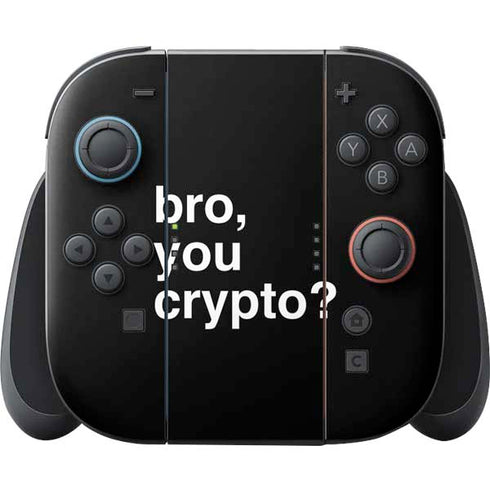 Bro You Crypto Nintendo Switch 2 (2025) Joy-Con Controller Skin