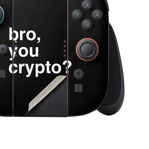 Bro You Crypto Nintendo Switch 2 (2025) Joy-Con Controller Skin