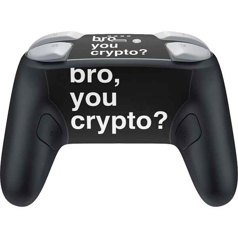 Bro You Crypto Nintendo Switch 2 (2025) Pro Controller Skin