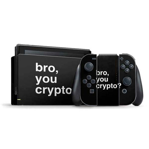 Bro You Crypto Nintendo Skins