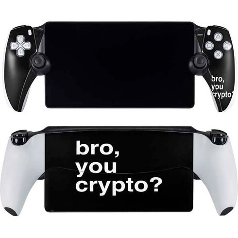 Bro You Crypto PlayStation Portal Remote Player Skin