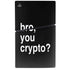 Bro You Crypto PS5 Slim Digital Edition Console Skin