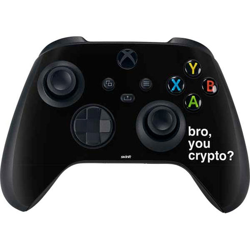 Bro You Crypto Xbox Series X Bundle Skin