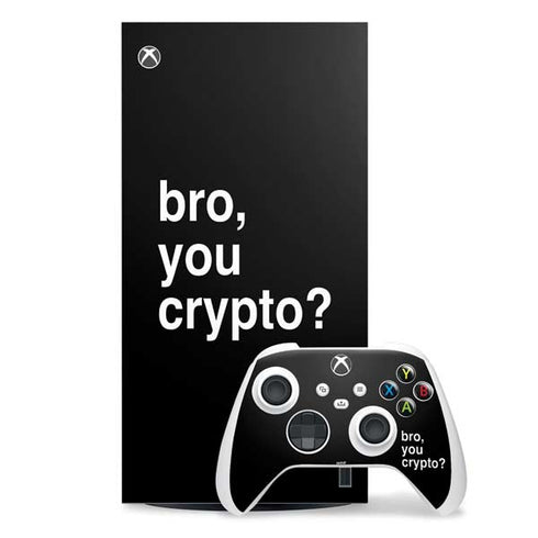 Bro You Crypto Xbox Series X Skins