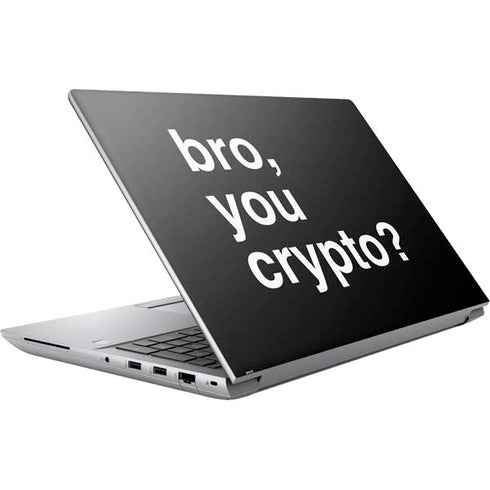 Bro You Crypto HP ZBook Fury 16 G10 Skin