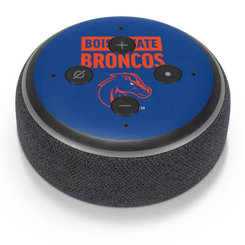 Boise State University Broncos Amazon Echo Dot Skin