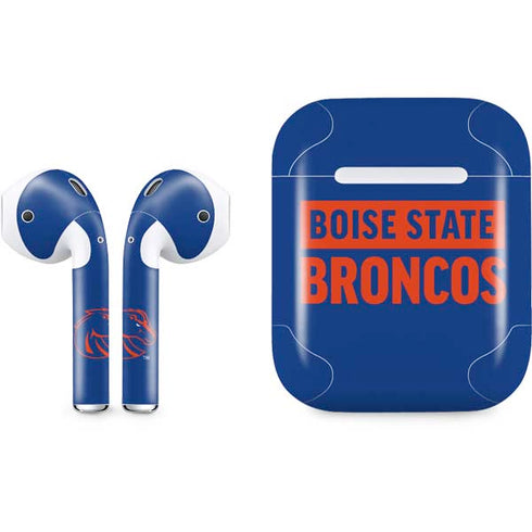 Boise State University Broncos Apple AirPods Skin