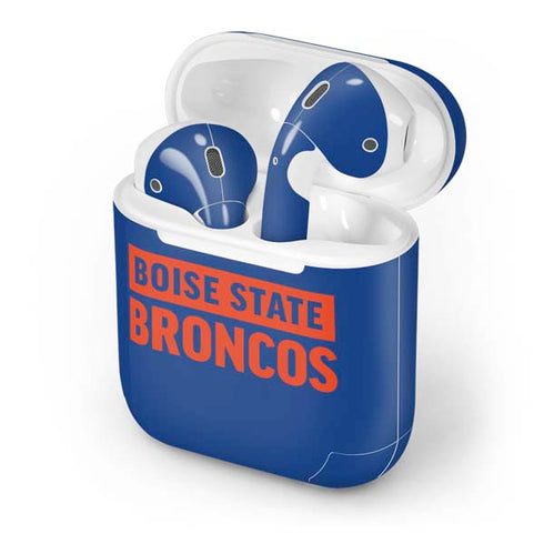 Boise State University Broncos Apple AirPods Skin
